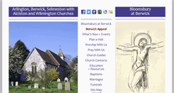 Desktop Screenshot of berwickchurch.org.uk